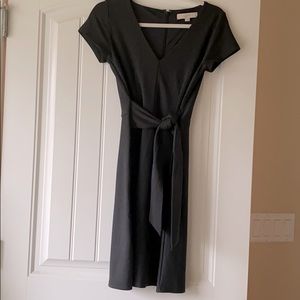 Loft tie waist dress